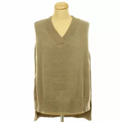 Shein barna kötött mellény