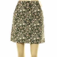 TU virágmintás mikrokord szoknya