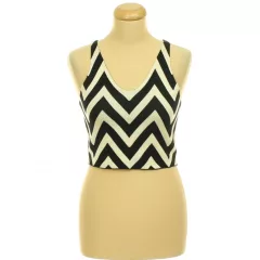 Shein mintás kötött top