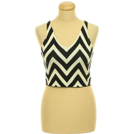 Shein mintás kötött top