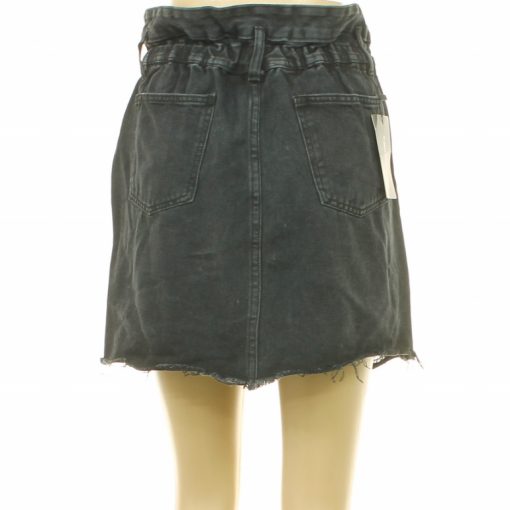 Pretty Little Thing szaggatott farmer szoknya