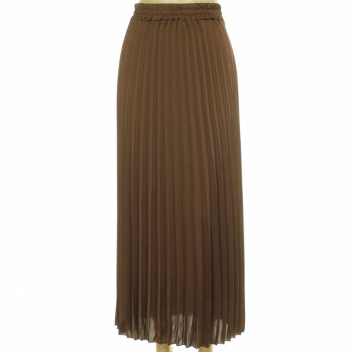 Saiph Lab barna szatén szoknya