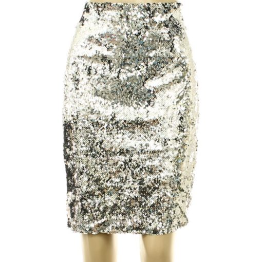 George ezüstflitteres szoknya