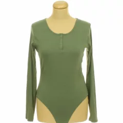 Primark khakizöld pamut body