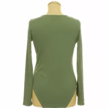Primark khakizöld pamut body