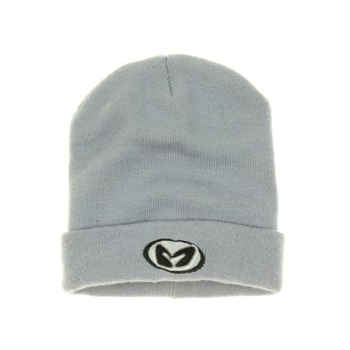 Szürke kötött férfi sapka