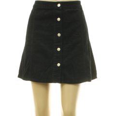 Primark fekete kordbársony szoknya