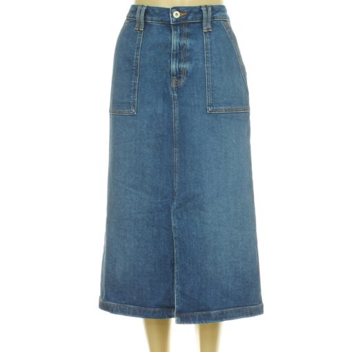 White Stuff kék farmerszoknya