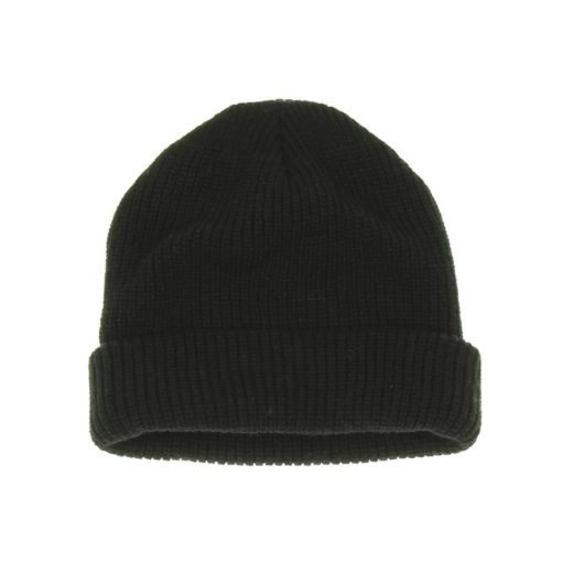 Fekete kötött férfi sapka