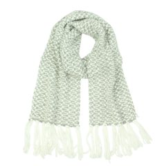 Peacocks rojtos szürke kötött sál