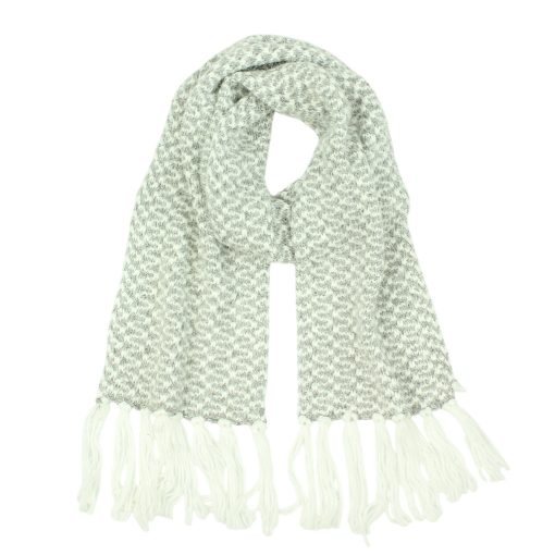 Peacocks rojtos szürke kötött sál