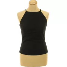 H&M csillámos fekete felső