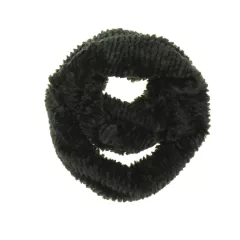 Fekete microfleece körsál