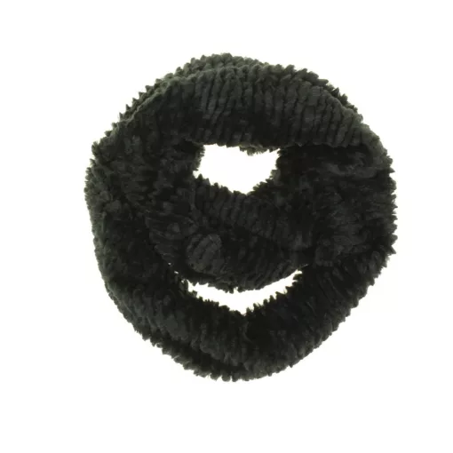 Fekete microfleece körsál