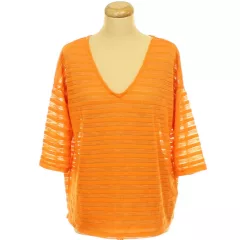 Next narancssárga kötött felső
