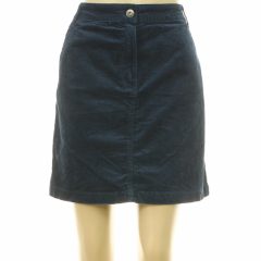 Gina Benotti kék kordbársony szoknya