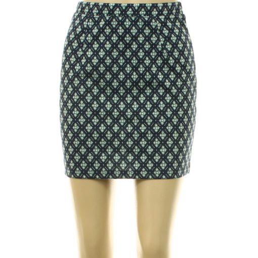 Anna Field mintás sötétkék miniszoknya