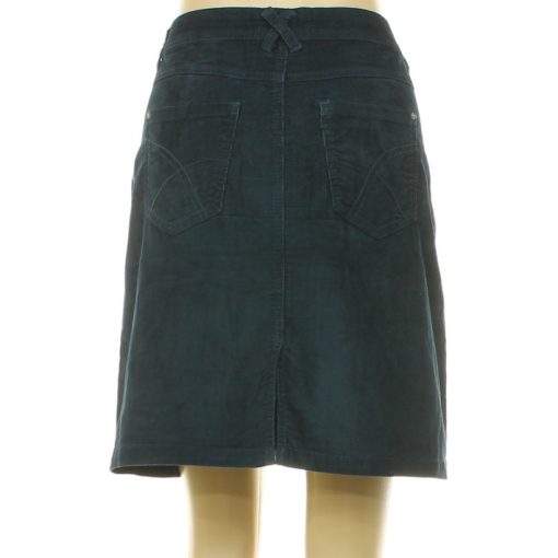 TCM sötétkék mikrokord szoknya