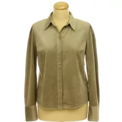 Vero Moda barna bársony ing