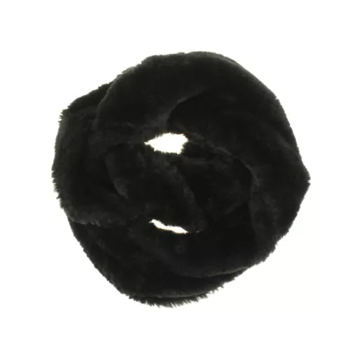 Fekete microfleece körsál