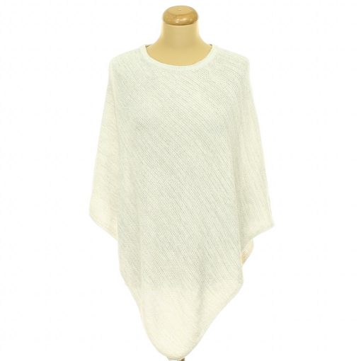 Tchibo szürke kötött poncsó