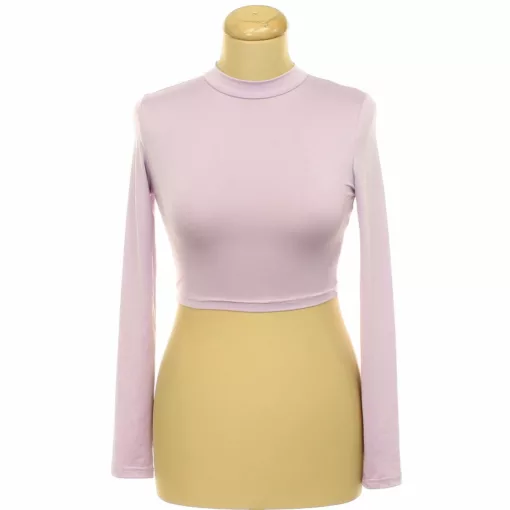 Shein lila elasztikus top