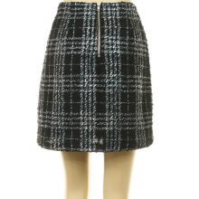 New Look ezüstcsillámos buklészövet szoknya