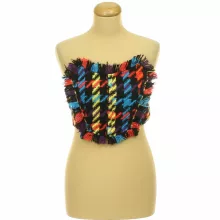 Nasty Gal színes szövet top