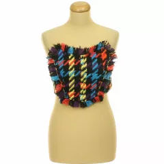 Nasty Gal színes szövet top