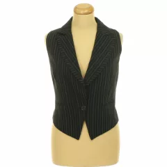 Outfit csíkos mellény
