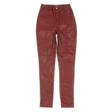 Missguided bordó műbőr nadrág