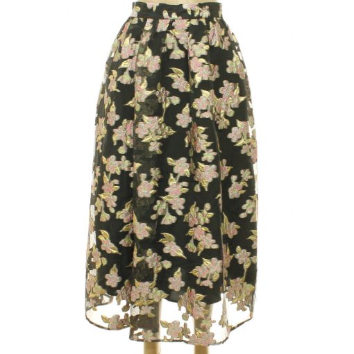 River Island virágmintás organza szoknya