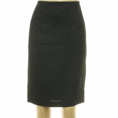 C&A mintás fekete szoknya