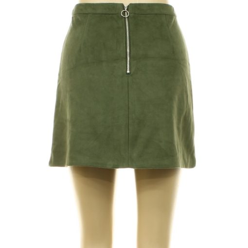 Primark zöld művelúr szoknya