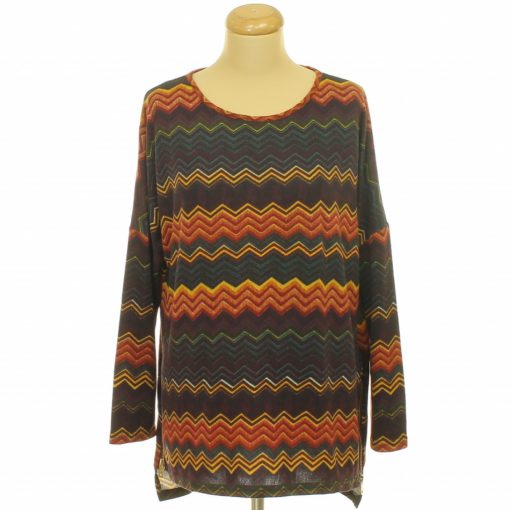 Apricot mintás kötött pulóver