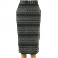 Next csillámos sötétkék kötött szoknya