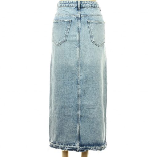 Pull&Bear koptatott farmer szoknya