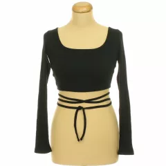 Stradivarius fekete top