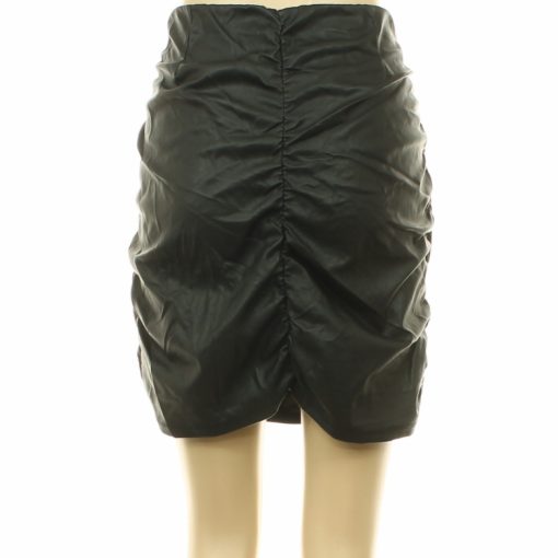 Asos ráncolt műbőr szoknya