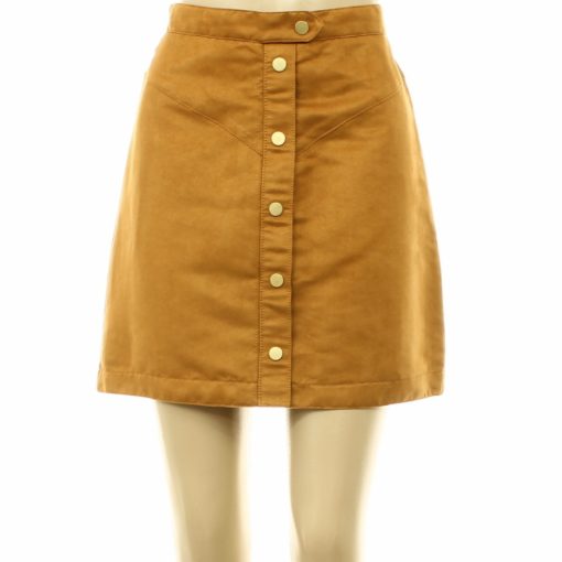 H&M álgombos művelúr szoknya