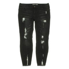 Rainbow szaggatott skinny farmer