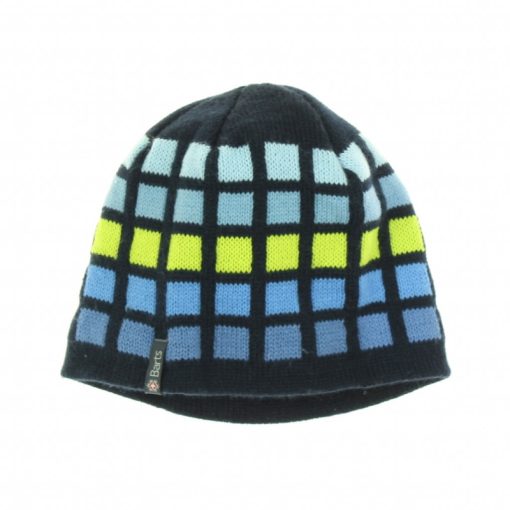 Barts kötött kockás férfi sapka