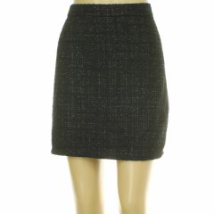 Papaya fekete buklészövet szoknya