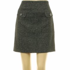 Yessica melírozott gyapjúkeverék szoknya