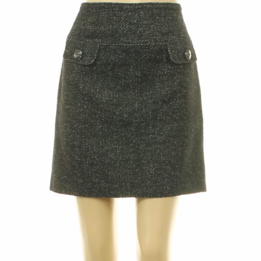 Yessica melírozott gyapjúkeverék szoknya