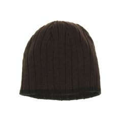 Barna kötött sapka
