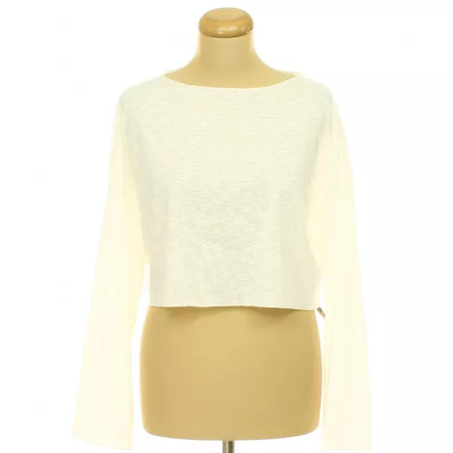 Shein fehér crop felső