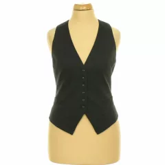H&M csíkos fekete mellény