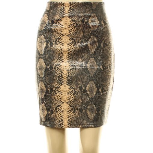 Qed London kígyóbőrmintás szoknya