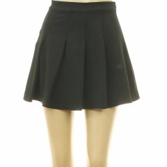 Fishbone fekete rakott szoknya